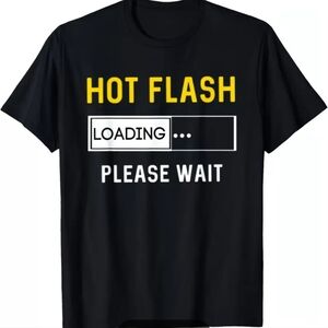 Hot Flash Loading Graphic T-Shirt NIP
